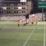 Lokales Fußballspiel endet im Chaos