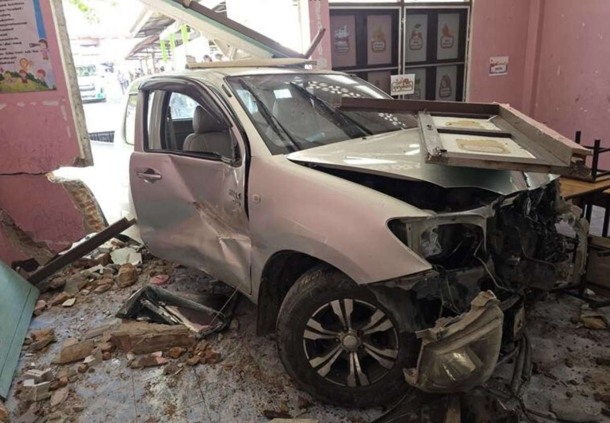 Pickup rast in Klassenzimmer