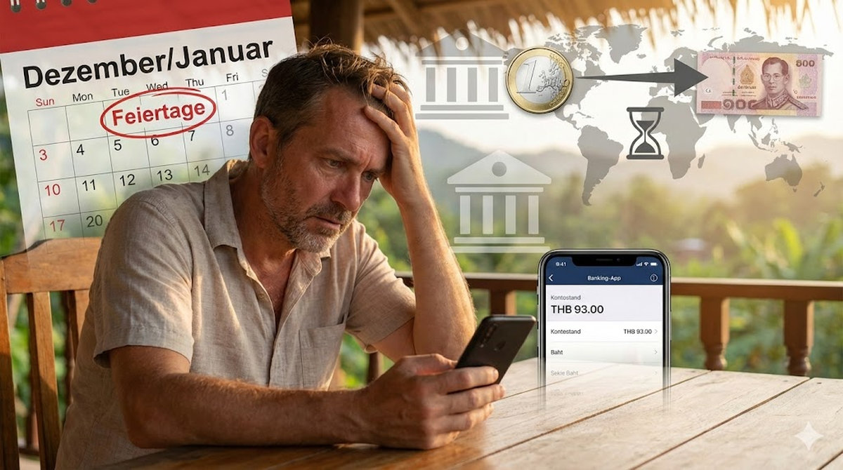 Thailand-Überweisung: Wo bleibt mein Geld?