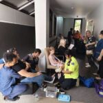 Aufzug stürzt ab: Sechs Touristen verletzt