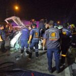 Drei Tote, 16 Verletzte bei Horrorcrash