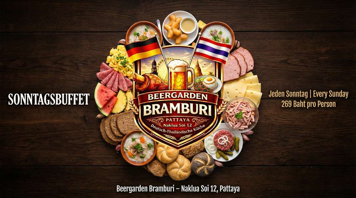 Genießen Sie das große Sonntags-Buffet im Bramburi