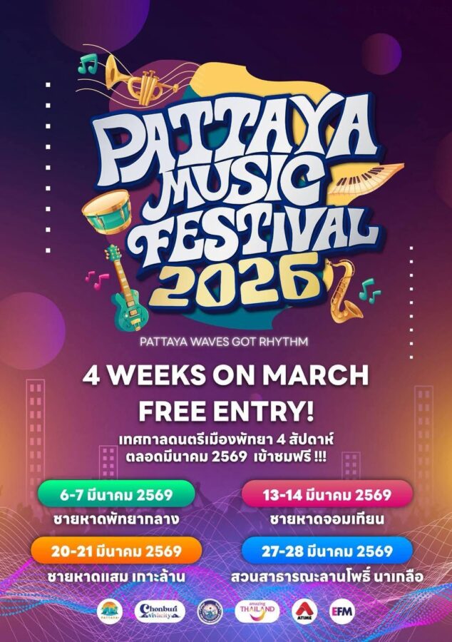 Pattaya feiert vier Wochen Musikrausch