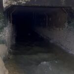 Schwarze Brühe am Jomtien Strand