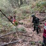 Tourist stürzt 100 Meter in Schlucht Tourist stürzt 100 Meter in Schlucht