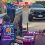 Verwirrter Mann auf Highway von Pickup erfasst