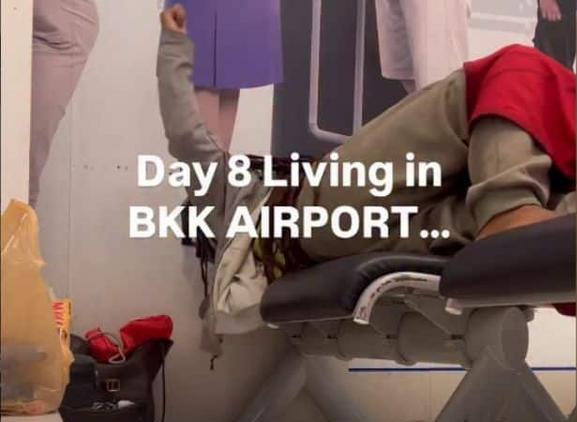 Amerikaner lebte 10 Tage am Flughafen Suvarnabhumi