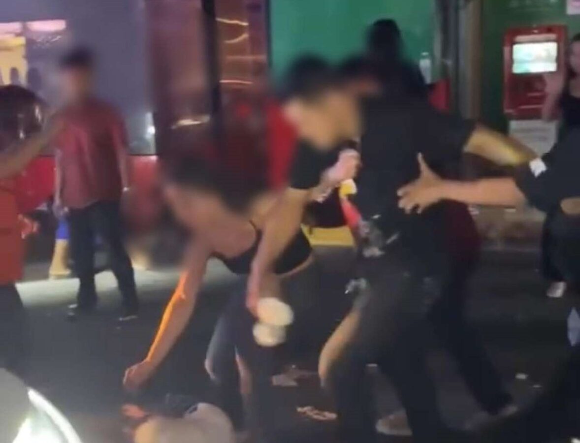 Angriff auf Touristen in der Walking Street Pattaya (VIDEO)