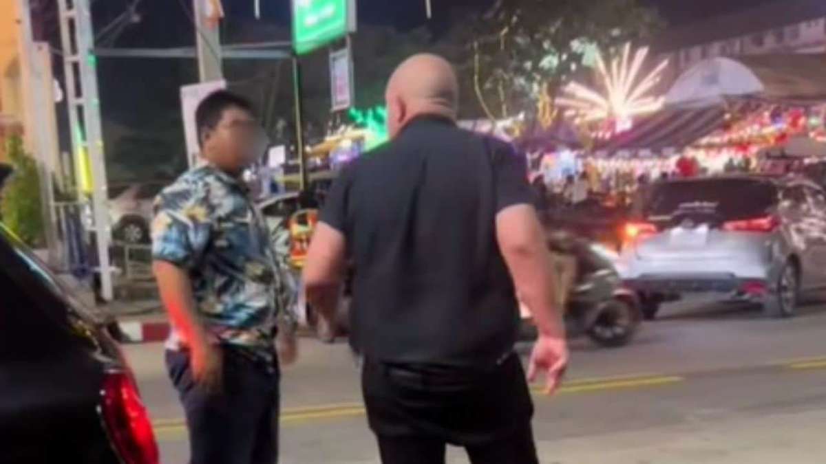 Bolt-Fahrer in Pattaya nach Angriff auf Ausländer gesucht (Video)