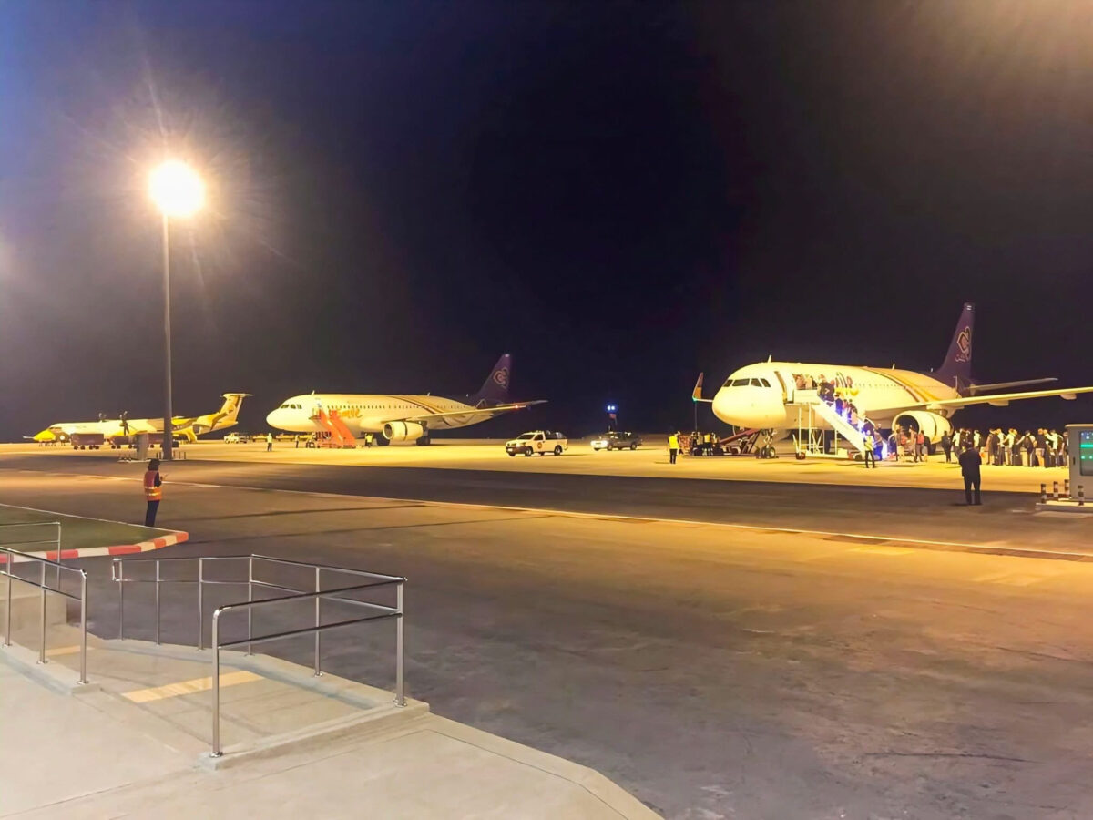 Buriram International Airport nimmt Betrieb auf
