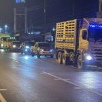 Diesel-Knappheit in Amnat Charoen - Schlange über 1 km