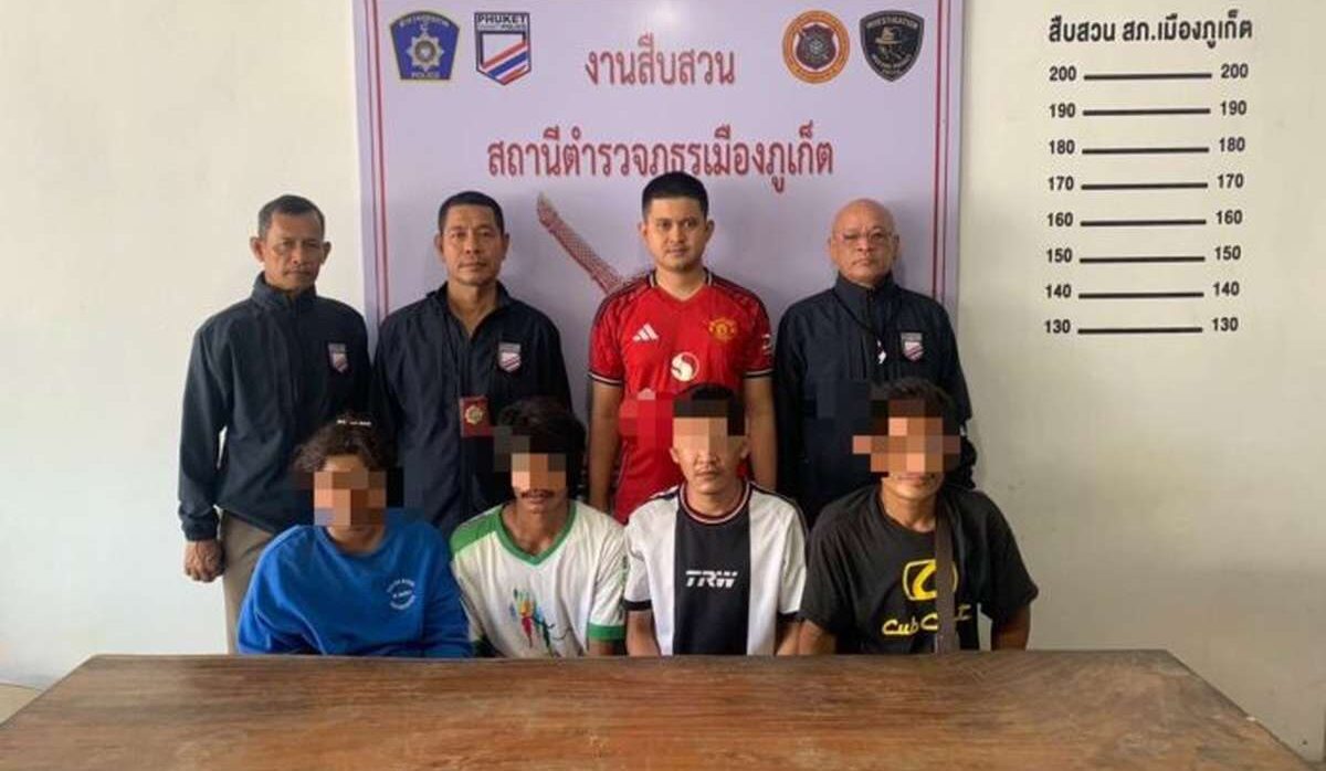 Drogen-Razzia in Phuket: Sechs Festnahmen