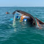 Krabi - Longtail kentert, zwei Touristen im Krankenhaus