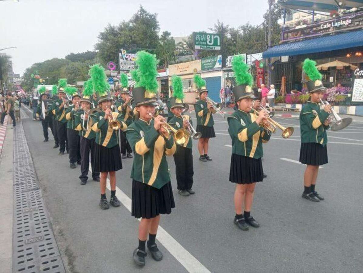 Pattaya feiert St Patricks Day Parade