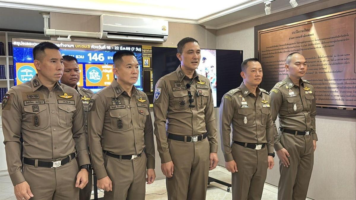 Pattaya kontrolliert hart – 146 Ausländer festgenommen.