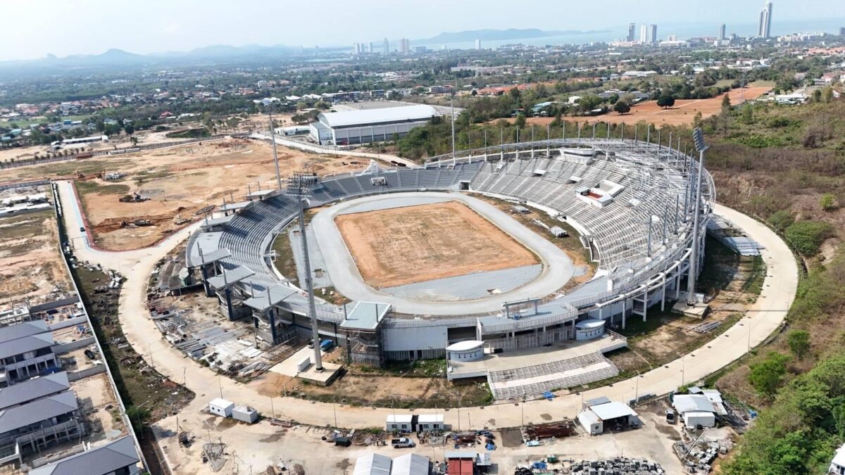 Pattaya-Stadion: 22 Mio Baht für neues Dach geplant