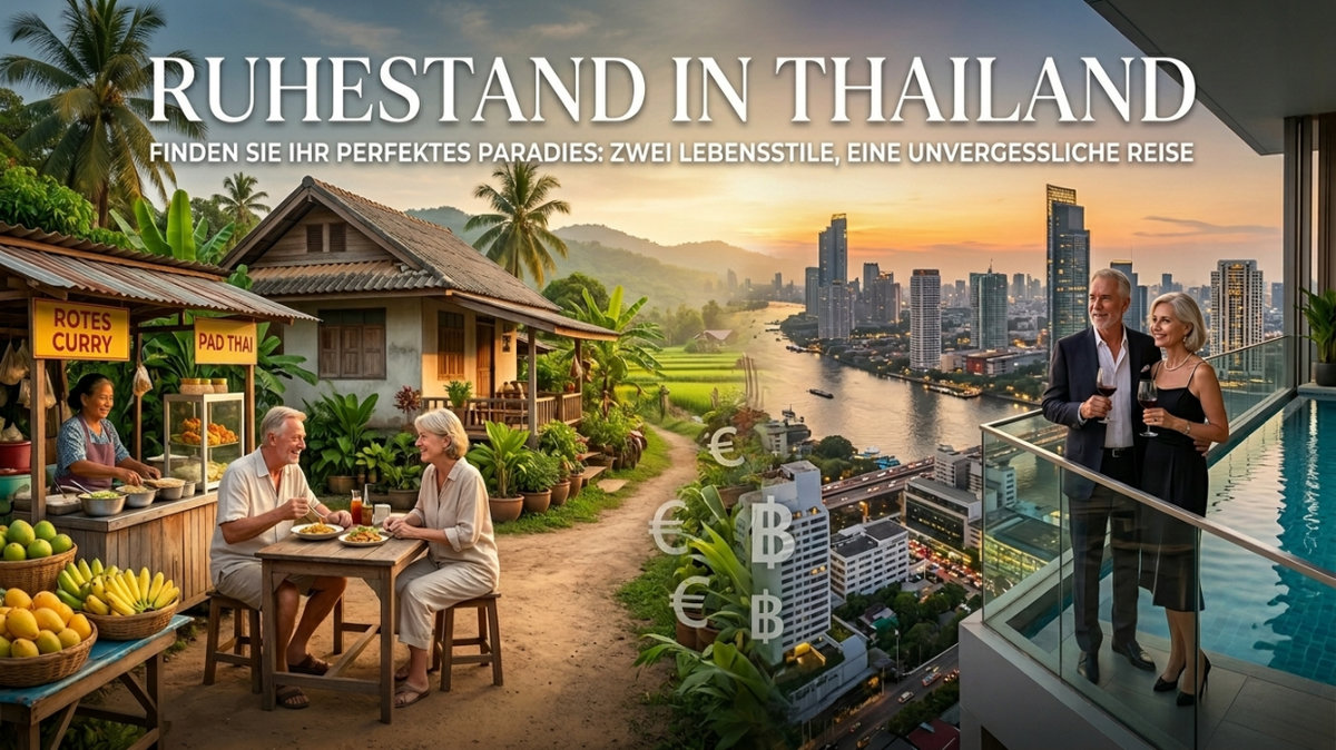 Rente in Thailand: Reichen 1.200 Euro – oder werden es am Ende 2.000?