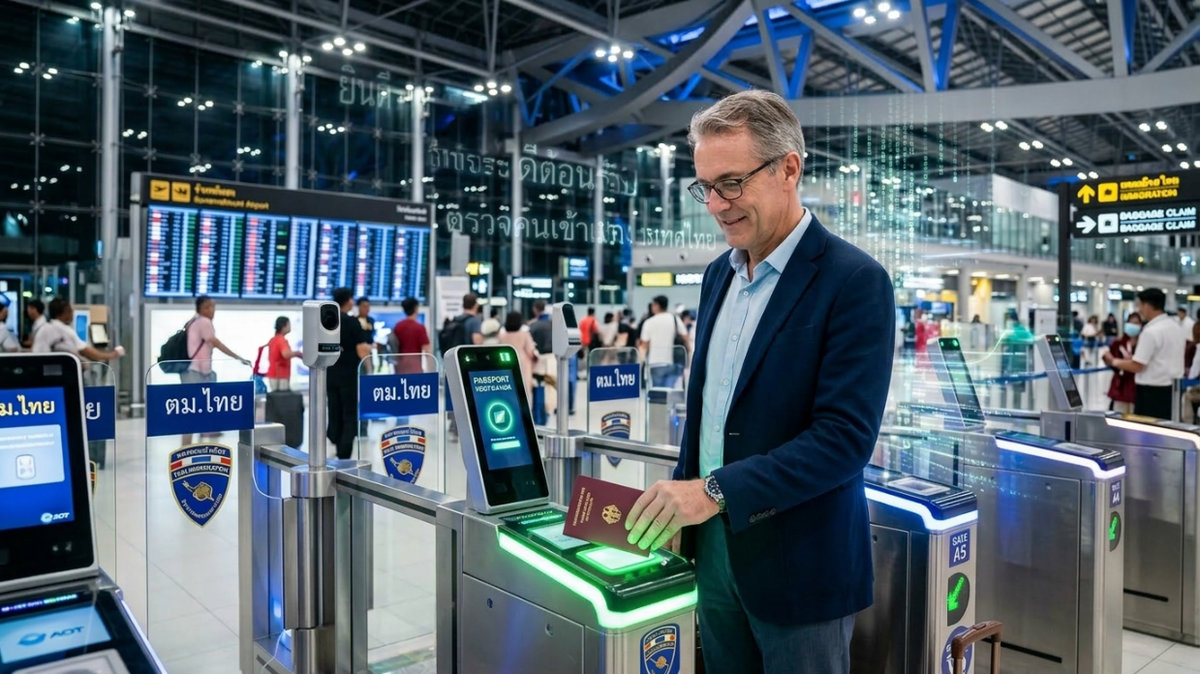 Thailand 2026: Neue E-Gates, strengere Kontrollen und Regeln für Visa-Runs