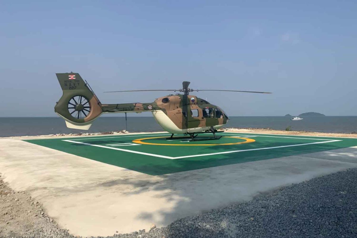 Koh Chang: neuer Helipad für Notfälle