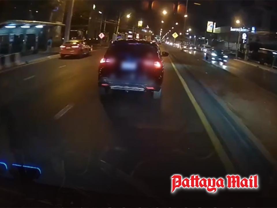 Skandal in Pattaya: Schwarze Limousine blockiert Rettungswagen