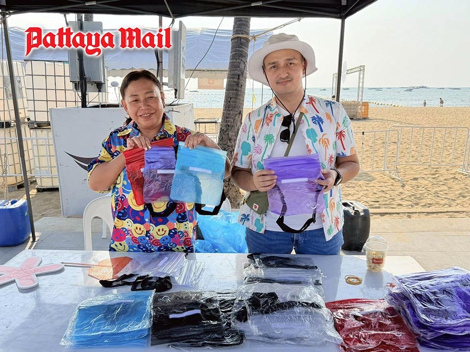 Songkran-Special Pattaya: Gratis-Beutel für Touristen