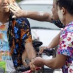 Songkran Übergriff -  Durch Frauen und Ladyboys belästigt