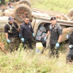 Verfolgungsjagd endet im Crash: Millionen Drogenpillen entdeckt Verfolgungsjagd endet im Crash: Millionen Drogenpillen entdeckt