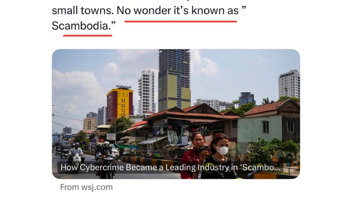 Wut in Kambodscha: "Scambodia"-Beleidigung erschüttert Nation